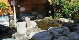 大川温泉緑の湯の露天風呂